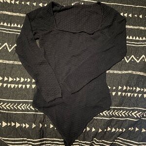 Abercrombie Pointelle Squareneck Bodysuit